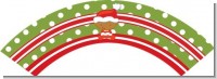 Christmas Baby African American - Baby Shower Cupcake Wrappers