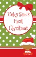 Christmas Baby African American - Personalized Baby Shower Wall Art thumbnail