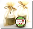 Christmas Baby African American - Baby Shower Gold Tin Candle Favors thumbnail