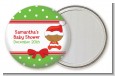Christmas Baby African American - Personalized Baby Shower Pocket Mirror Favors thumbnail