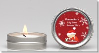 Christmas Baby Snowflakes - Baby Shower Candle Favors