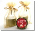 Christmas Baby Snowflakes - Baby Shower Gold Tin Candle Favors thumbnail