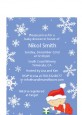 Christmas Baby Snowflakes - Baby Shower Petite Invitations thumbnail