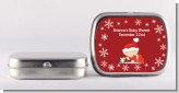 Christmas Baby Snowflakes - Personalized Baby Shower Mint Tins Christmas Baby Snowflakes - Personalized Baby Shower Mint Tins