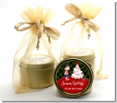 Christmas Boy - Christmas Gold Tin Candle Favors