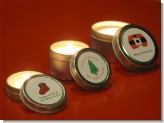 Christmas - Christmas Candle Favors