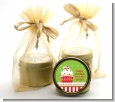 Christmas Cupcake - Christmas Gold Tin Candle Favors thumbnail