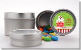 Christmas Cupcake - Custom Christmas Favor Tins