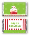 Christmas Cupcake - Personalized Christmas Mini Candy Bar Wrappers thumbnail