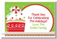 Christmas Cupcake - Christmas Thank You Cards thumbnail