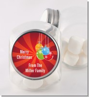 Christmas Ornaments - Personalized Christmas Candy Jar