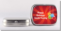 Christmas Ornaments - Personalized Christmas Mint Tins
