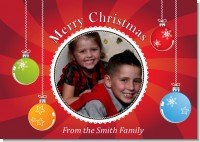 Christmas Ornaments - Personalized Photo Christmas Cards