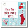 Christmas Spectacular - Personalized Christmas Card Stock Favor Tags thumbnail