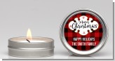 Christmas Time - Christmas Candle Favors