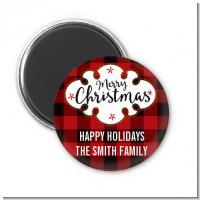 Christmas Time - Personalized Christmas Magnet Favors