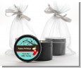 Christmas Tree and Stocking - Christmas Black Candle Tin Favors thumbnail