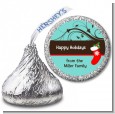 Christmas Tree and Stocking - Hershey Kiss Christmas Sticker Labels thumbnail