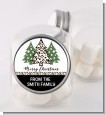 Christmas Tree Cheetah - Personalized Christmas Candy Jar thumbnail