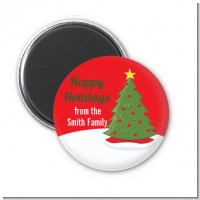Christmas Tree - Personalized Christmas Magnet Favors