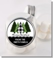 Christmas Tree Plaid - Personalized Christmas Candy Jar thumbnail