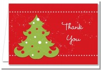 Christmas Tree - Christmas Thank You Cards
