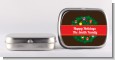 Christmas Wreath and Bells - Personalized Christmas Mint Tins thumbnail