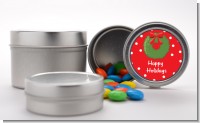 Christmas Wreath - Custom Christmas Favor Tins