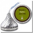 Church - Hershey Kiss Baptism / Christening Sticker Labels thumbnail