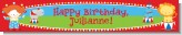 Circus - Personalized Birthday Party Banners