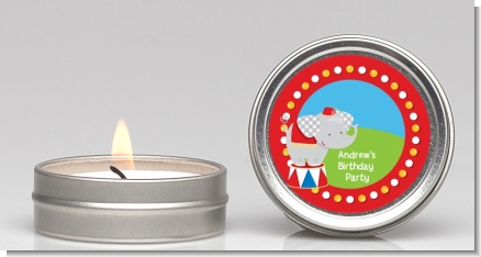 Circus Elephant - Birthday Party Candle Favors