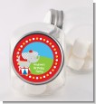 Circus Elephant - Personalized Birthday Party Candy Jar thumbnail