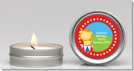 Circus Lion - Birthday Party Candle Favors