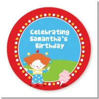Circus - Personalized Birthday Party Table Confetti