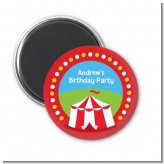 Circus Tent - Personalized Birthday Party Magnet Favors