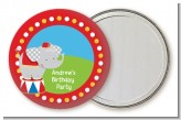Circus Elephant - Personalized Birthday Party Pocket Mirror Favors