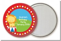 Circus Lion - Personalized Birthday Party Pocket Mirror Favors