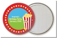 Circus Popcorn - Personalized Birthday Party Pocket Mirror Favors