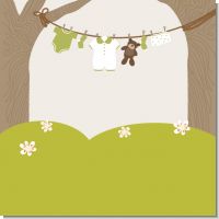 Clothesline Baby Shower Theme