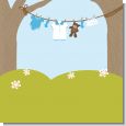 Clothesline It's A Boy Baby Shower Theme thumbnail