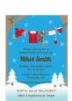 Clothesline Christmas - Baby Shower Petite Invitations thumbnail