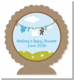 Clothesline It's A Boy - Personalized Baby Shower Centerpiece Stand