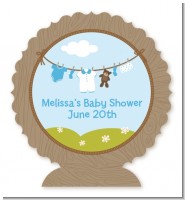 Clothesline It's A Boy - Personalized Baby Shower Centerpiece Stand