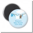 Clothesline It's A Boy - Personalized Baby Shower Magnet Favors thumbnail