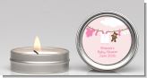 Clothesline It's A Girl - Baby Shower Candle Favors