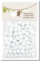 Clothesline It's A Baby - Custom Baby Shower Treat Bag Topper