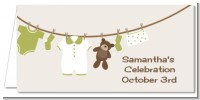 Clothesline It's A Baby - Personalized Baby Shower Place Cards