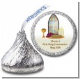Communion Collage - Hershey Kiss Baptism / Christening Sticker Labels thumbnail
