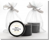 Con-Grad-ulations - Graduation Party Black Candle Tin Favors