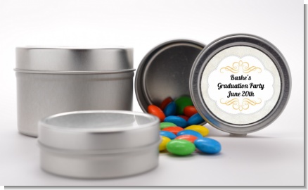 Con-Grad-ulations - Custom Graduation Party Favor Tins